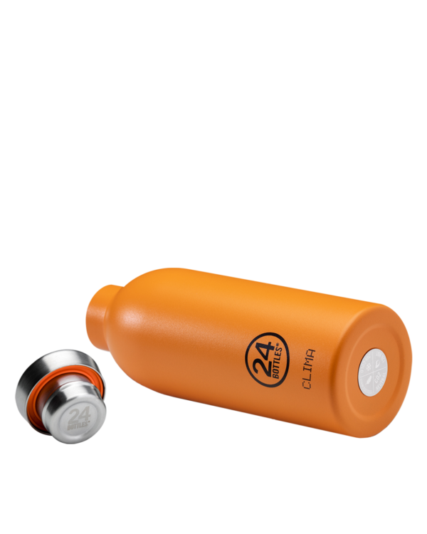 24Bottles Clima termoflaske, Total Orange - 500 ml. - Bahne